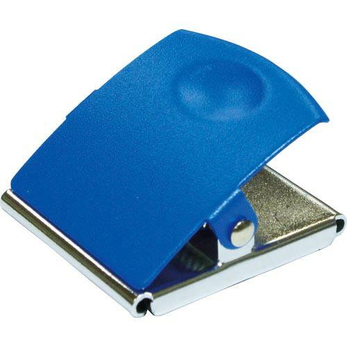 【SALE価格】mitsuya マグネットクリップ アルマジロ大 青 M24759 ( MCA-L-...