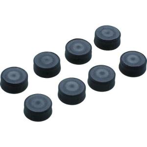 【SALE価格】TRUSCO 樹脂台車 交換用目隠しキャップ ブラック 8個入り ( JDMC-8S-BK ) トラスコ中山(株)｜orangetool
