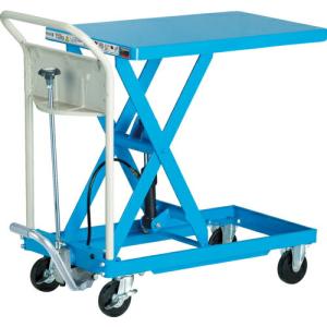 TRUSCO ハンドリフター 150kg 400X720 ブルー ( HLFA-S150B )｜orangetool