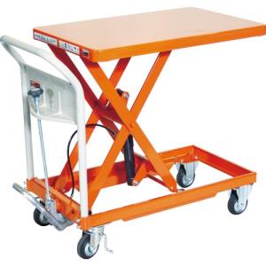 TRUSCO ハンドリフタ 250kg 500X800 オレンジ ( HLFA-S250 )｜orangetool
