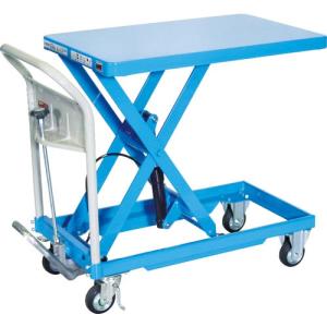TRUSCO ハンドリフター 250kg 500X800 ブルー ( HLFA-S250B )｜orangetool