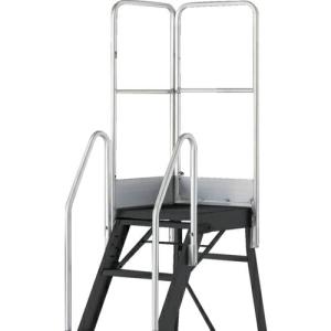 TRUSCO 踏み台TDAD用片側開口手すり 高さ1100mm ( TDAD-TK-110 )｜orangetool