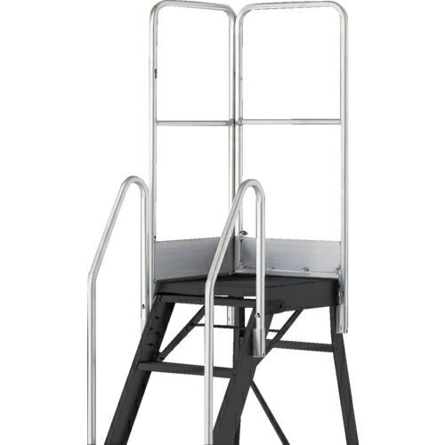 TRUSCO 踏み台TDAD用片側開口手すり 高さ1100mm ( TDAD-TK-110 )