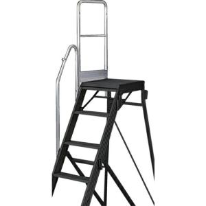 TRUSCO 踏み台TDAD用片側手すり 高さ1100mm ( TDAD-TS-110 )｜orangetool