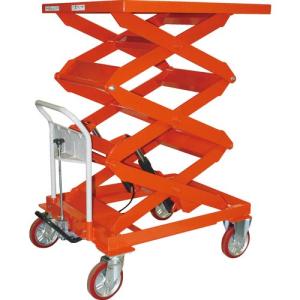 TRUSCO ハンドリフター 250kg 900X900 高揚程型 早送り付 ( HLFA-E250WW3 ) トラスコ中山(株)｜orangetool