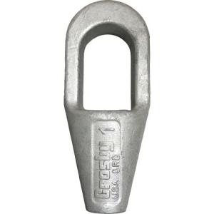 Crosby ワイヤロック用クローズソケット 適合ワイヤ径20~22mm ( G417-20-22 ) クロスビー社 (メーカー取寄)｜orangetool