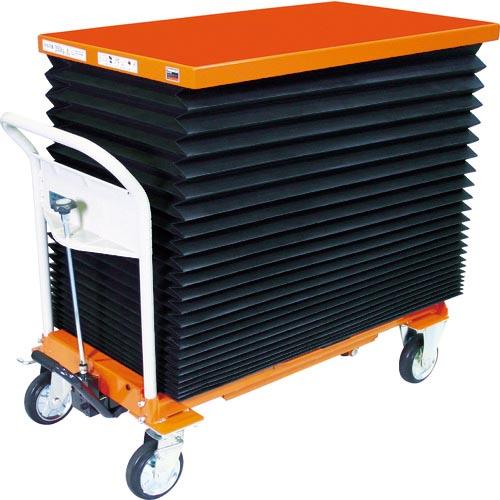 TRUSCO ハンドリフター 350kg 600X1050 蛇腹付 ( HLFA-E350WJ ) ...