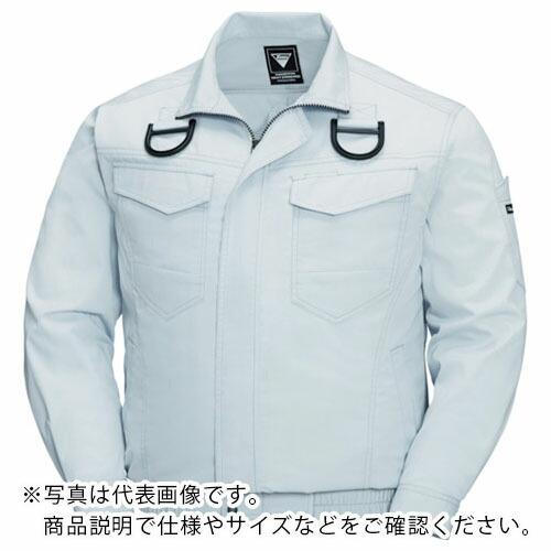 XEBEC 綿ポリ混紡ペンタスフルハーネス仕様空調服 シルバーグレー (XE98101-22-LL)