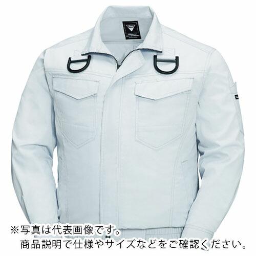 XEBEC 綿ポリ混紡ペンタスフルハーネス仕様空調服 シルバーグレー (XE98101-22-S)