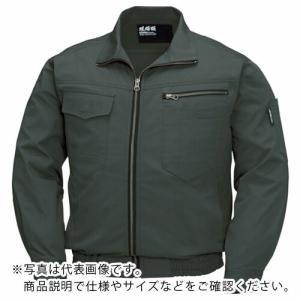 XEBEC 綿薄手現場服ヘリンボン空調服 アーミーグリーン (XE98002-62-M)｜orangetool