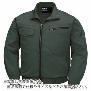 XEBEC 綿薄手現場服ヘリンボン空調服 アーミーグリーン (XE98002-62-S)｜orangetool