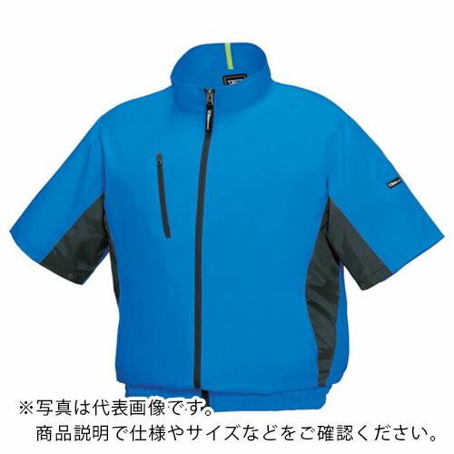 XEBEC ポリエステル製スポーツ半袖空調服 ロイヤルブルー ( XE98004-46-M ) (株...