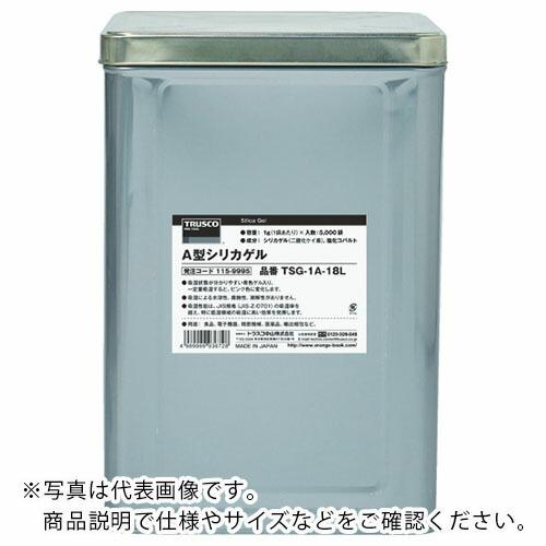 TRUSCO A型シリカゲル 2g 吸湿・使い捨て型 3000個入 コバルト入 1斗缶 ( TSG-...