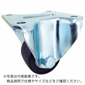 TRUSCO キャスター 低床式 重荷重用 固定 ナイロン車75mm ( TYHSNK-75 ) トラスコ中山(株)｜orangetool