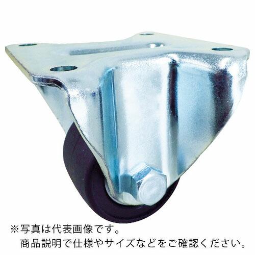 TRUSCO キャスター 低床式 重荷重用 固定 ナイロン車75mm ( TYHSNK-75 ) ト...
