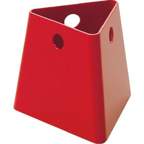 TRUSCO 識別トリオコーン 小 赤 ( 3PCS-R ) トラスコ中山(株)