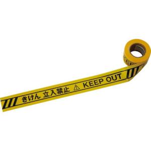 TRUSCO 立入禁止テープ(片面) 厚み0.07X50MMX50M ( THT-5007TK ) トラスコ中山(株)｜orangetool