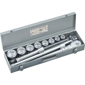 TONE ソケットレンチセット 差込角19.0mm 12点セット 6角 ( 200MS ) TONE(株)｜orangetool