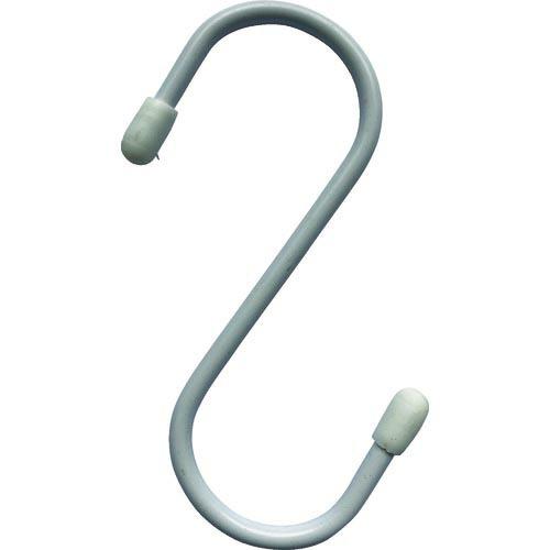 TRUSCO スチールSフック 100mm 白 ( TTSH100 ) トラスコ中山(株)