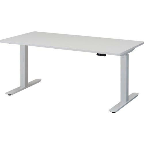 TRUSCO メラミン天板 電動昇降式 ワークデスク 1500×750×H640~1290 ( MM...