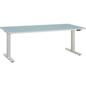 TRUSCO リノリューム天板 電動昇降式ワークデスク 1800×900×640~1290 ( RMB-1890 ) トラスコ中山(株)｜orangetool