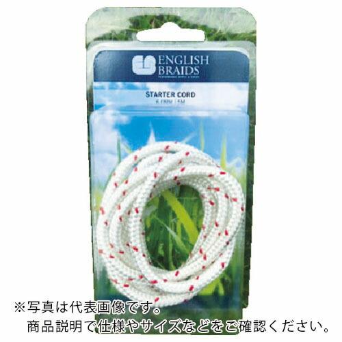 Ｅ　ＢＲＡＩＤＳ　【売切廃番】　スターターコード　５．０φ×５ｍ　白／赤 (1950T005000)