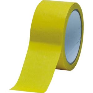 TRUSCO 耐熱マスキングテープ クレープ紙 高耐水性 60mm×50m ( TM-WP-60 ) トラスコ中山(株)｜orangetool