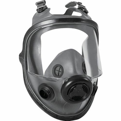 Honeywell 全面防毒マスク面体 エラストマー製 サイズM/L ( 54001 )