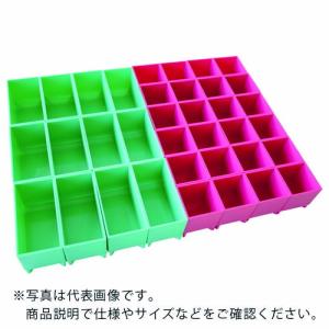 TRUSCO プロ用段積みバッグ STACK BLOCK パーツケース 420X70 Dタイプ ( SB-PT42B-D ) トラスコ中山(株)｜orangetool