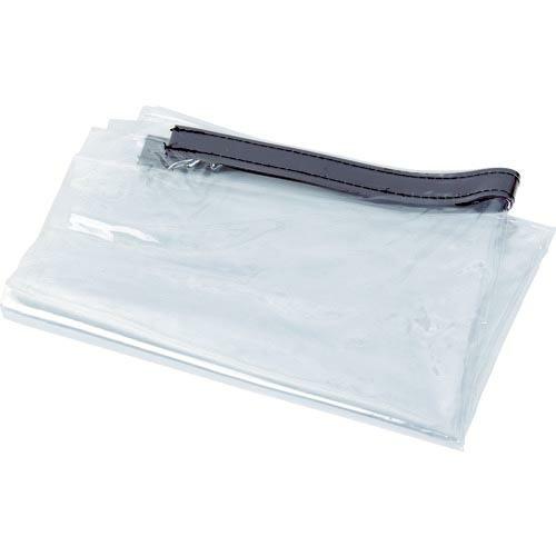 TRUSCO 簡易棚カバー用透明シート W375XH1800 上部マグネット付き 厚み0.2mm (...