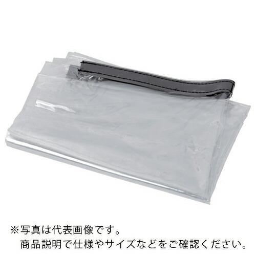 TRUSCO 簡易棚カバー用透明シート W675XH1800 上部マグネット付き 厚み0.2mm (...