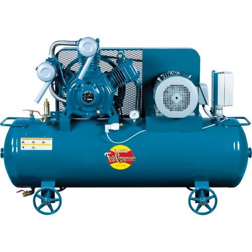 富士 レシプロコンプレッサー(給油式) 汎用形空冷コンプレッサー 7.5KW 50Hz ( FS-7...
