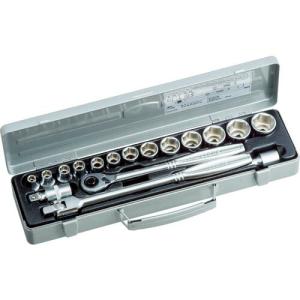 TONE ソケットレンチセット 差込角12.7mm 17点セット 6角(8mm~) ( 750MS ) TONE(株)｜orangetool