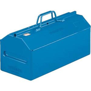 TRUSCO 山型中皿付工具箱 461X201X261 ブルー ( L-450-B ) トラスコ中山(株)｜orangetool