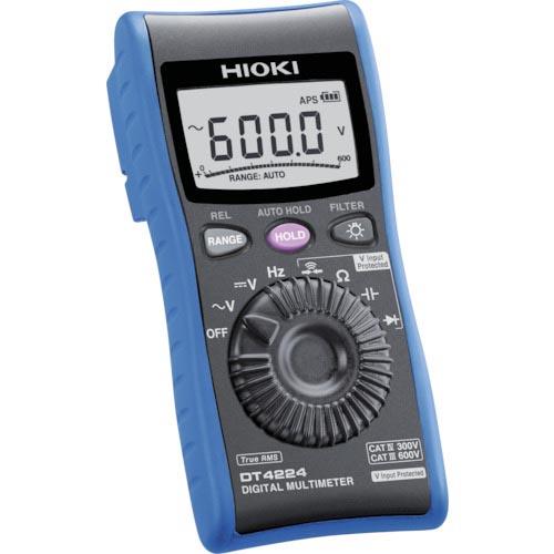 HIOKI デジタルマルチメータ DT4224 書類3点付 ( DT4224SYORUI3TENTU...