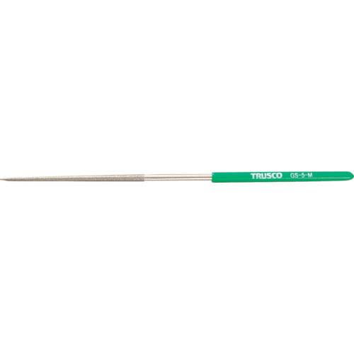 TRUSCO ダイヤモンドヤスリ 精密用#170 丸 1本入 全長200mm(5本組サイズ) ( G...