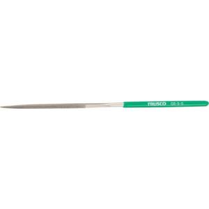 TRUSCO ダイヤモンドヤスリ 精密用#170 三角 1本入 全長200mm(5本組サイズ) ( GS-5-S ) トラスコ中山(株)｜orangetool