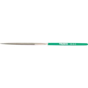 TRUSCO ダイヤモンドヤスリ 精密用#170 三角 1本入 全長180mm(8本組サイズ) ( GS-8-S ) トラスコ中山(株)｜orangetool