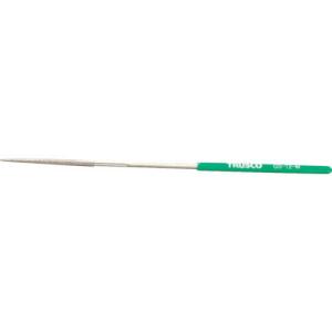 TRUSCO ダイヤモンドヤスリ 精密用#170 丸 1本入 全長140mmX刃長40mm(12本組サイズ)  ( GS-12-M ) トラスコ中山(株)｜orangetool