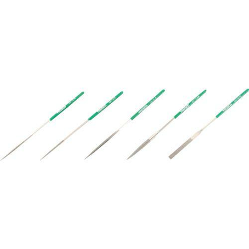 TRUSCO ダイヤモンドヤスリ 精密用#170 5本セット 全長140mmX刃長40mm(12本組...