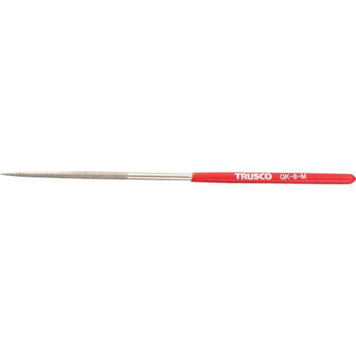 TRUSCO ダイヤモンドヤスリ 鉄工用#140 丸 1本入 全長200mm(8本組サイズ) ( G...