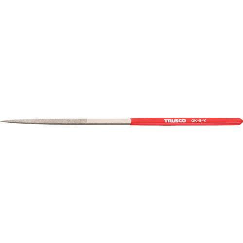 TRUSCO ダイヤモンドヤスリ 鉄工用#140 角 1本入 全長200mm(8本組サイズ) ( G...