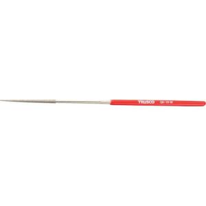 TRUSCO ダイヤモンドヤスリ 鉄工用#140 丸 1本入 全長185mm(10本組サイズ)  ( GK-10-M ) トラスコ中山(株)｜orangetool