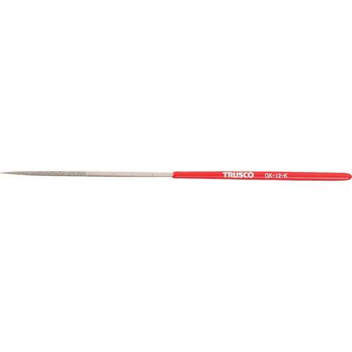 TRUSCO ダイヤモンドヤスリ 鉄工用#140 角 1本入 全長170mm(12本組サイズ) ( ...