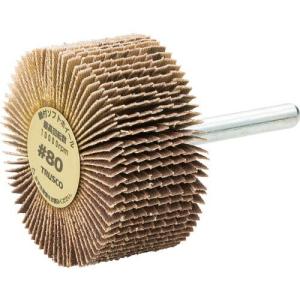 TRUSCO 軸付ソフトホイール 外径50X厚25X軸6 (5個入) 粒度#80 80# ( YS525 #80 (5コイリ) ) トラスコ中山(株)｜orangetool