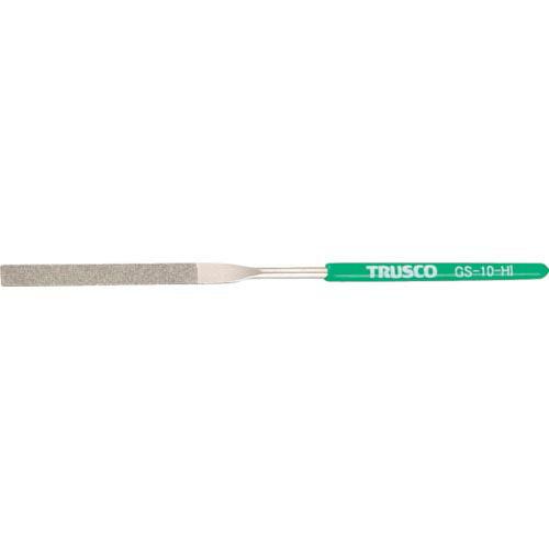 TRUSCO ダイヤモンドヤスリ 精密用#170 平 1本入 全長140mmX刃長50mm(10本組...