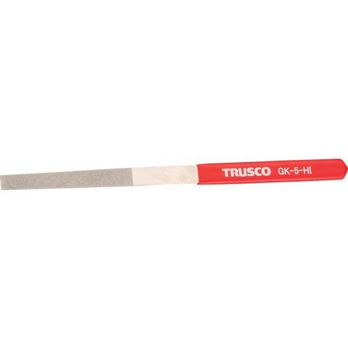 TRUSCO ダイヤモンドヤスリ 鉄工用#140 平 1本入 全長215mm(5本組サイズ) ( G...