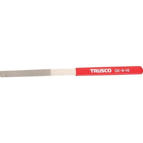 TRUSCO ダイヤモンドヤスリ 鉄工用#140 平 1本入 全長200mm(8本組サイズ) ( G...