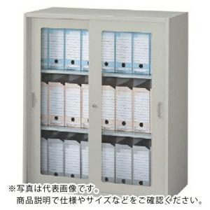 NAIKI 収納庫 NWL型 ガラス引違い書庫 899×500×1050 ( NWL-0911HG-AW )｜orangetool