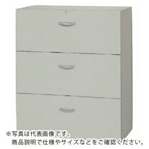 NAIKI 収納庫 NWL型 ファイル引出し(3段) 899×500×1050 ( NWL-0911S-3-AW )｜orangetool